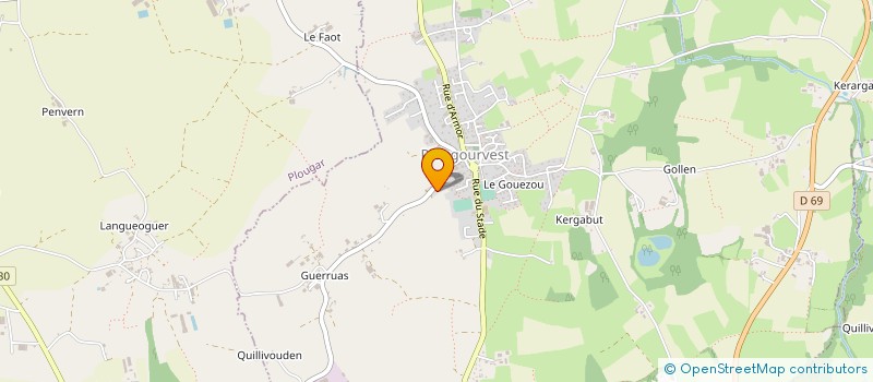 localisation de l'entreprise MONSIEUR LOUIS MOCAER  LOC-EGUINER