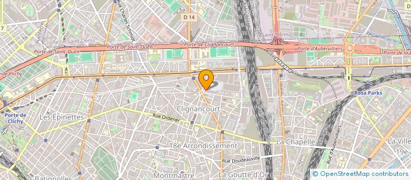 localisation de l'entreprise MONSIEUR LOUIS MODET  PARIS