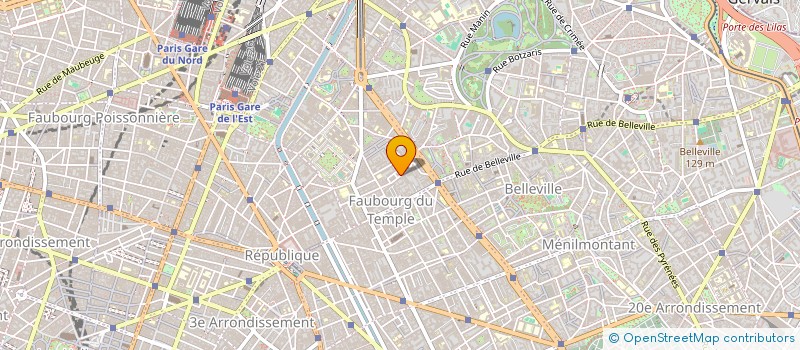 localisation de l'entreprise MONSIEUR LOUIS MOLLON-DESCHAMPS  PARIS