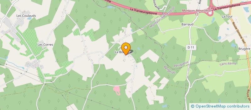 localisation de l'entreprise MONSIEUR LOUIS MONDONNET FOUILHAC  SAINT-MARTIN-DE-GURSON