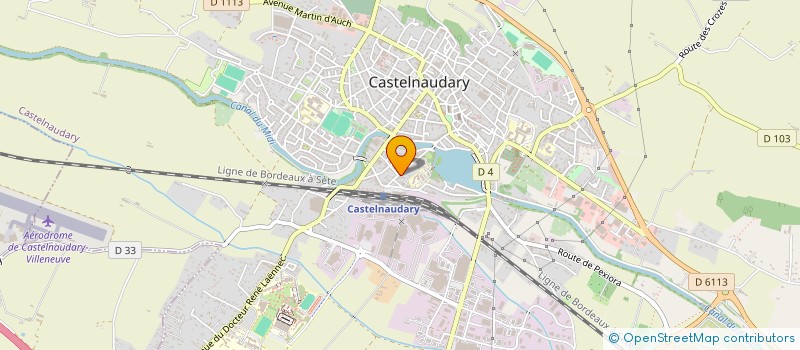 localisation de l'entreprise MONSIEUR LOUIS MONESTIER à CASTELNAUDARY