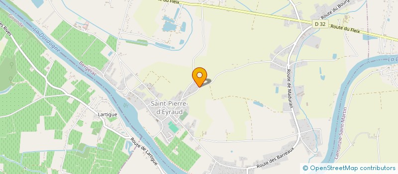 localisation de l'entreprise MONSIEUR LOUIS MONFERRIER  SAINT-PIERRE-D'EYRAUD