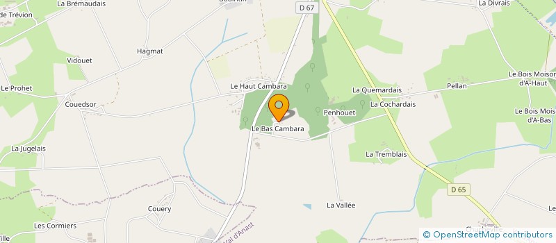 localisation de l'entreprise MONSIEUR LOUIS MONNIER  VAL D'ANAST