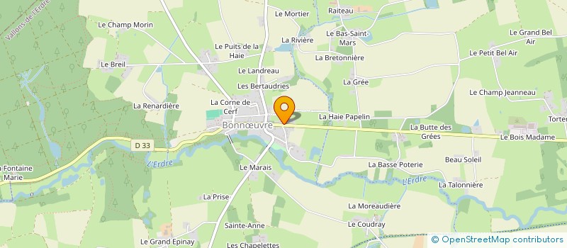 localisation de l'entreprise MONSIEUR LOUIS MONNIER à VALLONS-DE-L'ERDRE