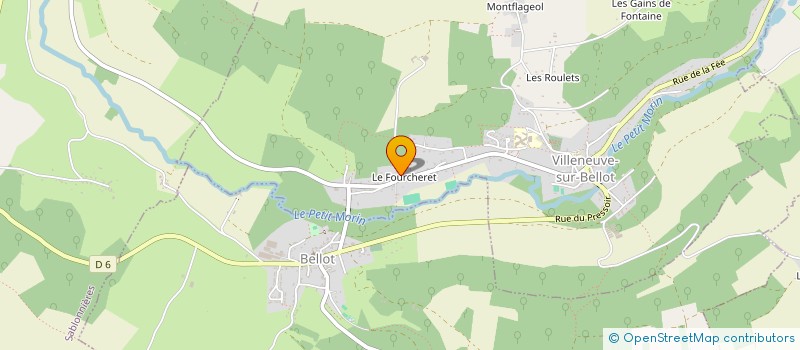 localisation de l'entreprise MONSIEUR LOUIS MONTEL  VILLENEUVE-SUR-BELLOT