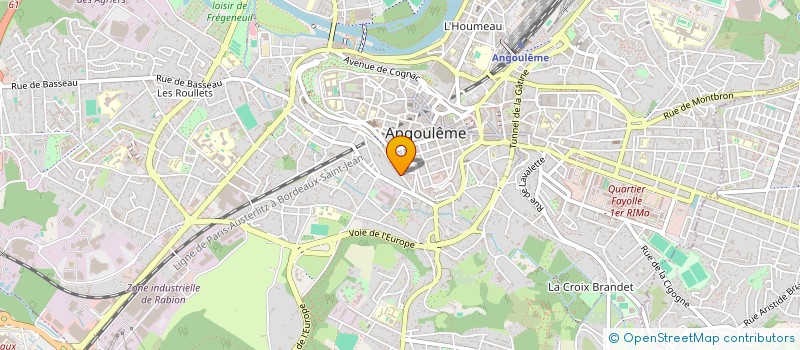 localisation de l'entreprise MONSIEUR LOUIS MOORHOUSE à ANGOULEME