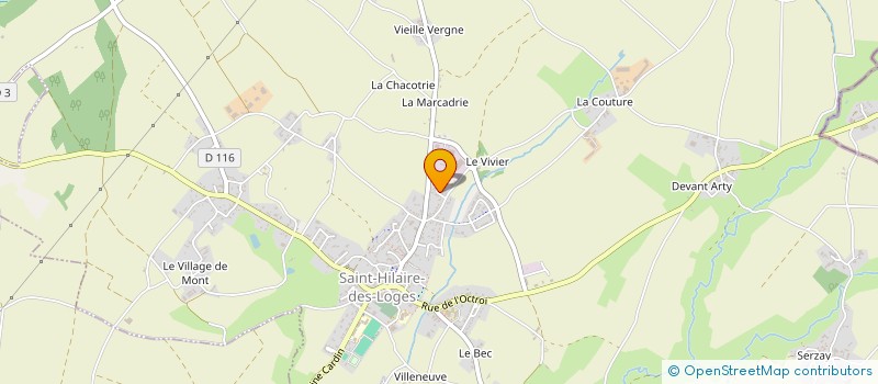 localisation de l'entreprise MONSIEUR LOUIS MOREAU à RIVES-D'AUTISE