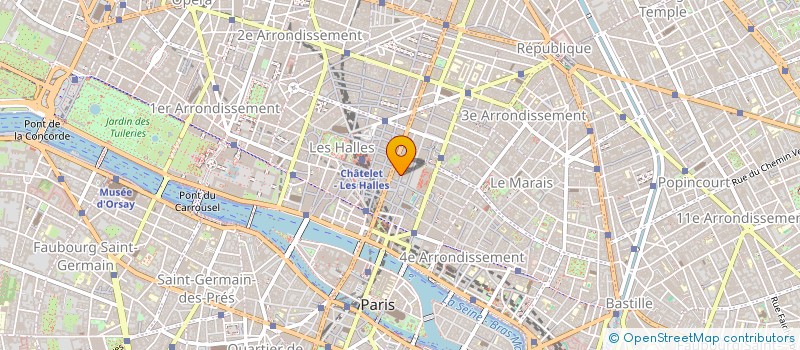 localisation de l'entreprise MONSIEUR LOUIS MOREAU  PARIS