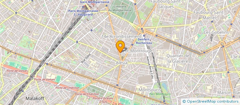 localisation de l'entreprise MONSIEUR LOUIS MOREAU  PARIS