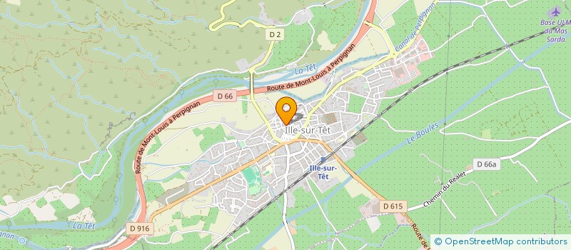 localisation de l'entreprise MONSIEUR LOUIS MORENO à ILLE-SUR-TET