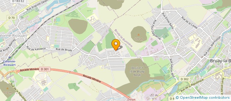 localisation de l'entreprise MONSIEUR LOUIS MORIEUX  DIVION