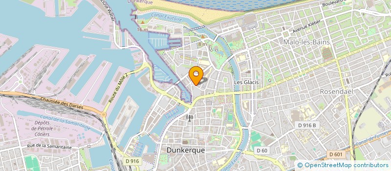 localisation de l'entreprise MONSIEUR LOUIS MORLYON à DUNKERQUE