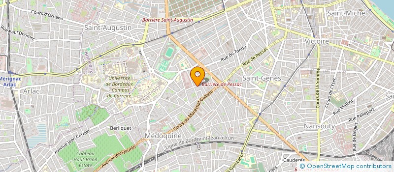 localisation de l'entreprise MONSIEUR LOUIS MOSCROP  ARCACHON