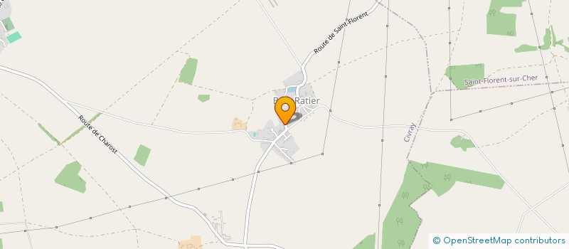 localisation de l'entreprise MONSIEUR LOUIS MOTRET  CIVRAY