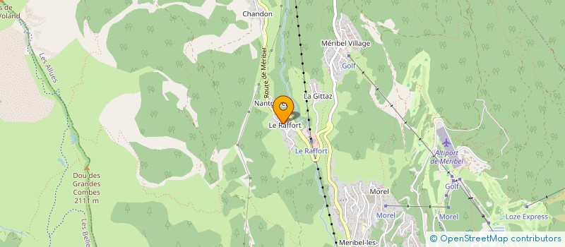 localisation de l'entreprise MONSIEUR LOUIS MOUGEL  LES ALLUES