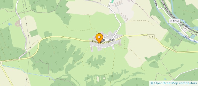 localisation de l'entreprise MONSIEUR LOUIS MOUILLET à VASSINCOURT