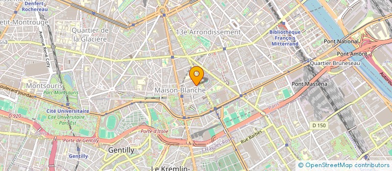 localisation de l'entreprise MONSIEUR LOUIS MOUSSART  PARIS