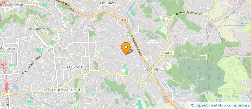 localisation de l'entreprise MONSIEUR LOUIS MOUSTIER à MARSEILLE