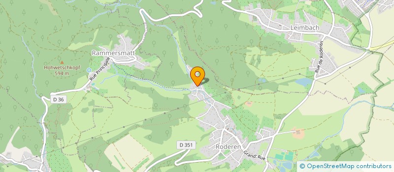 localisation de l'entreprise MONSIEUR LOUIS MURA  RODEREN