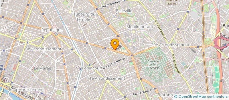 localisation de l'entreprise MONSIEUR LOUIS NARITO HARADA  PARIS