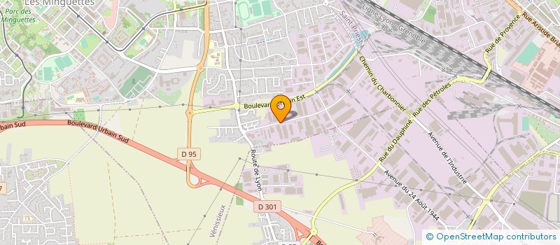 localisation de l'entreprise MONSIEUR LOUIS NAZARET  VENISSIEUX