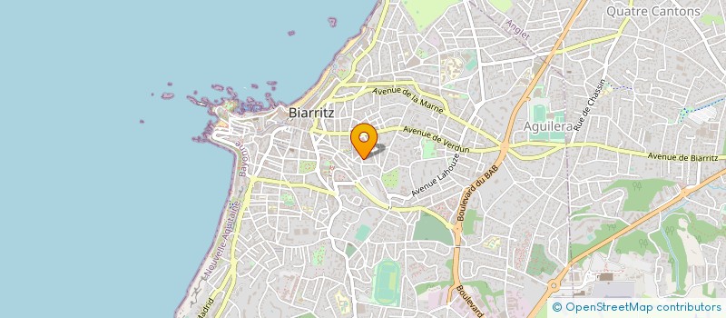 localisation de l'entreprise MONSIEUR LOUIS NICOLAS LONDAITZ à BIARRITZ