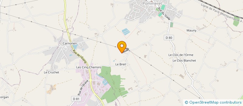 localisation de l'entreprise MONSIEUR LOUIS NIVET à HILLION
