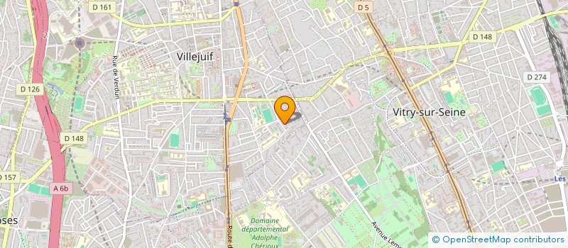 localisation de l'entreprise MONSIEUR LOUIS NKI HOUPPA à VILLEJUIF