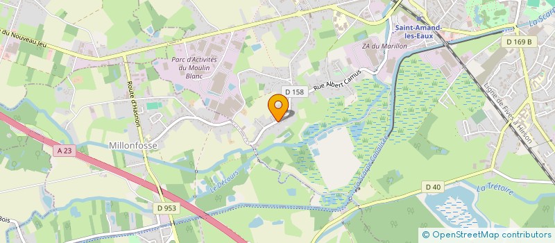 localisation de l'entreprise MONSIEUR LOUIS NOISETTE à SAINT-AMAND-LES-EAUX