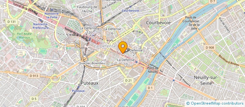 localisation de l'entreprise MONSIEUR LOUIS NOLD-DAGRON à COURBEVOIE