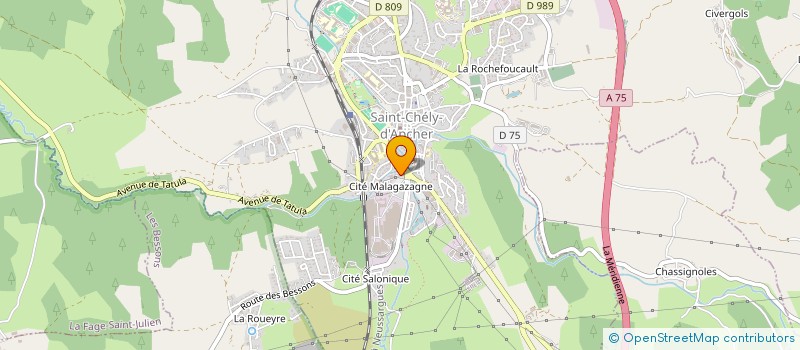 localisation de l'entreprise MONSIEUR LOUIS NURIT  SAINT-CHELY-D'APCHER