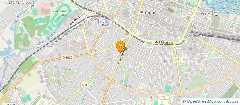 localisation de l'entreprise MONSIEUR LOUIS ORLANDINI  AMIENS