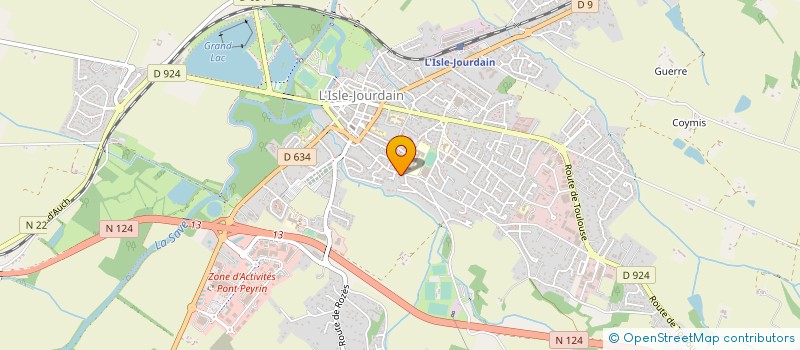 localisation de l'entreprise MONSIEUR LOUIS ORSINI à L'ISLE-JOURDAIN