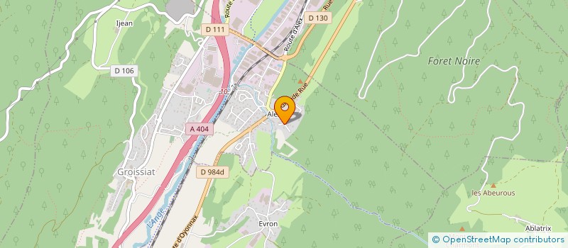 localisation de l'entreprise MONSIEUR LOUIS OZUN à GROISSIAT