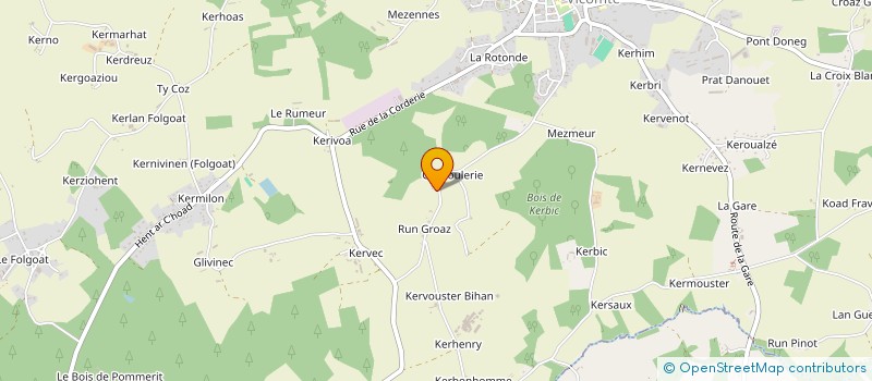 localisation de l'entreprise MONSIEUR LOUIS PAGE  POMMERIT-LE-VICOMTE