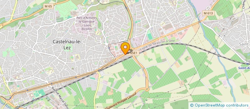 localisation de l'entreprise MONSIEUR LOUIS PAGES  VAUVERT