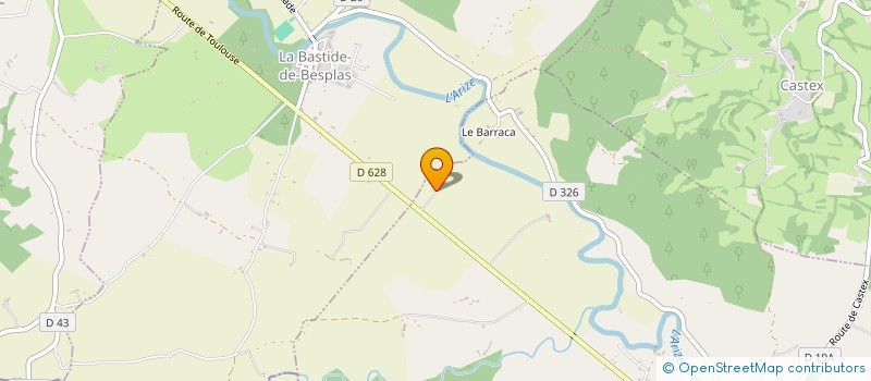localisation de l'entreprise MONSIEUR LOUIS PAILHES à DAUMAZAN-SUR-ARIZE