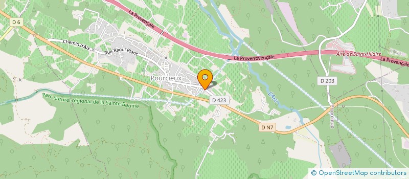 localisation de l'entreprise MONSIEUR LOUIS PAIN  POURCIEUX