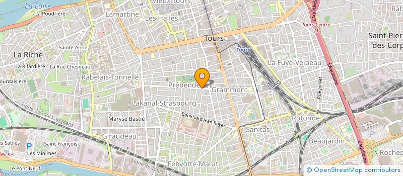 localisation de l'entreprise MONSIEUR LOUIS PALHETA  TOURS