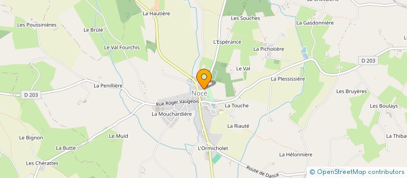 localisation de l'entreprise MONSIEUR LOUIS PALLIER à PERCHE-EN-NOCE