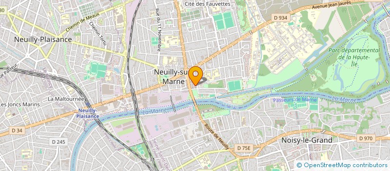 localisation de l'entreprise MONSIEUR LOUIS PASCAL à NEUILLY-SUR-MARNE