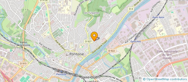 localisation de l'entreprise MONSIEUR LOUIS PASCAL ALBANESE à PONTOISE