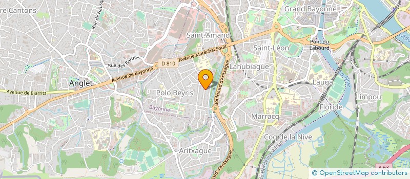 localisation de l'entreprise MONSIEUR LOUIS-PASCAL LEGAL à BAYONNE
