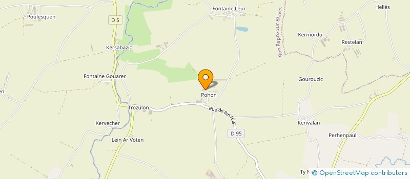 localisation de l'entreprise MONSIEUR LOUIS PASCO  BON REPOS SUR BLAVET