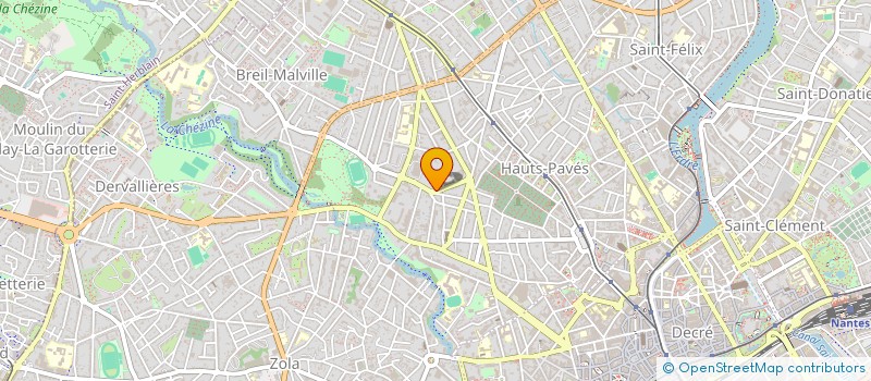 localisation de l'entreprise MONSIEUR LOUIS PATHIAUX à NANTES