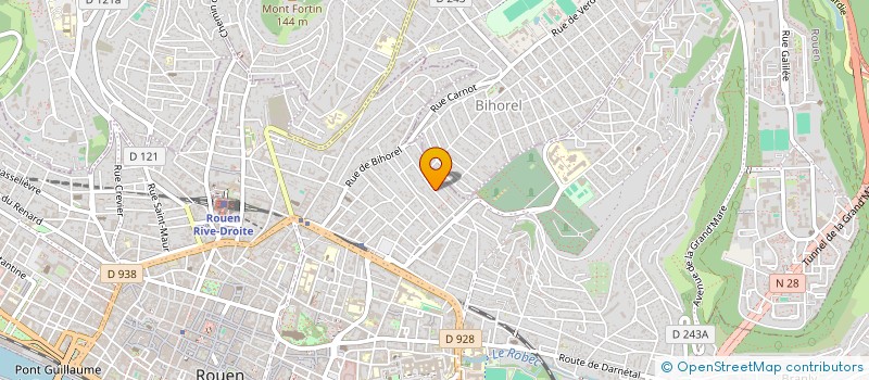 localisation de l'entreprise MONSIEUR LOUIS PAUCHET à ROUEN