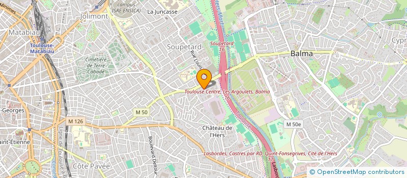 localisation de l'entreprise MONSIEUR LOUIS-PAUL NIARD  TOULOUSE
