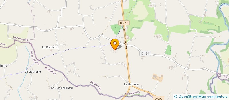 localisation de l'entreprise MONSIEUR LOUIS PAUTRET  GRANDPARIGNY
