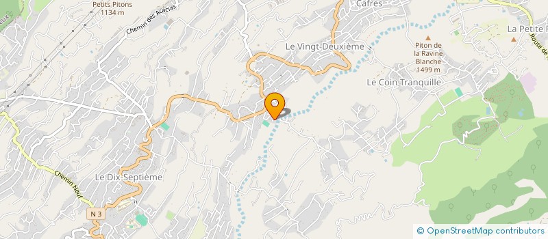 localisation de l'entreprise MONSIEUR LOUIS PAYET  LE TAMPON