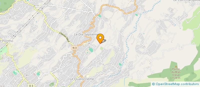 localisation de l'entreprise MONSIEUR LOUIS PAYET  LE TAMPON